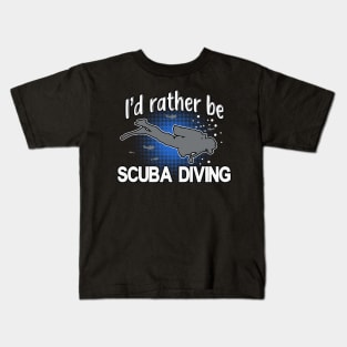 Scuba Diving Diver Gifts Kids T-Shirt